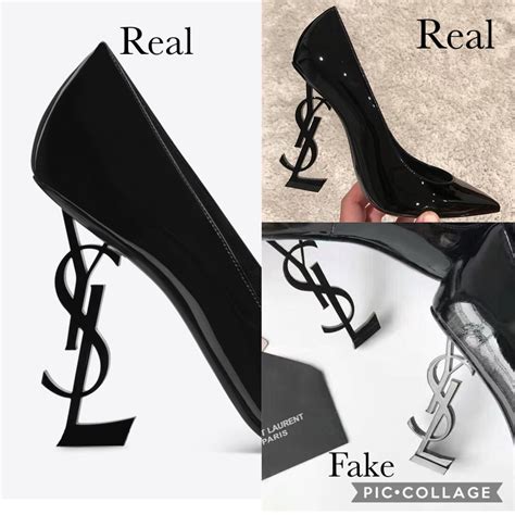 ysl logo heel fake|ysl heels opyum.